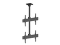 Multibrackets 3545 soporte para pantalla de señalización 165,1 cm (65") Negro
