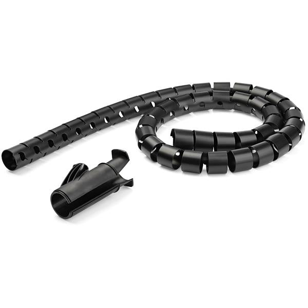 StarTech.com CMSCOILED4 organizador de cables Pasacables Negro 1 pieza(s)
