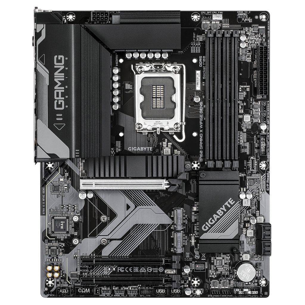 GIGABYTE B760 GAMING X WIFI6E GEN5 Intel B760 LGA 1700 ATX (2)