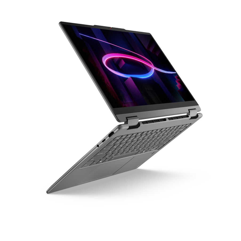 Lenovo Yoga 7 2-in-1 14IPH11 Copilot+ PC Intel Core Ultra 7 355 Híbrido (2-en-1) 35,6 cm (14") Pantalla táctil 2.8K 32 GB LPDDR5x-SDRAM 1 TB SSD Wi-Fi 7 (802.11be) Windows 11 Home Gris Alemán (6)