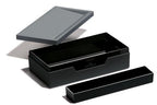 Durable Varicolor Organizador de cajón de escritorio Plástico, Goma Antracita