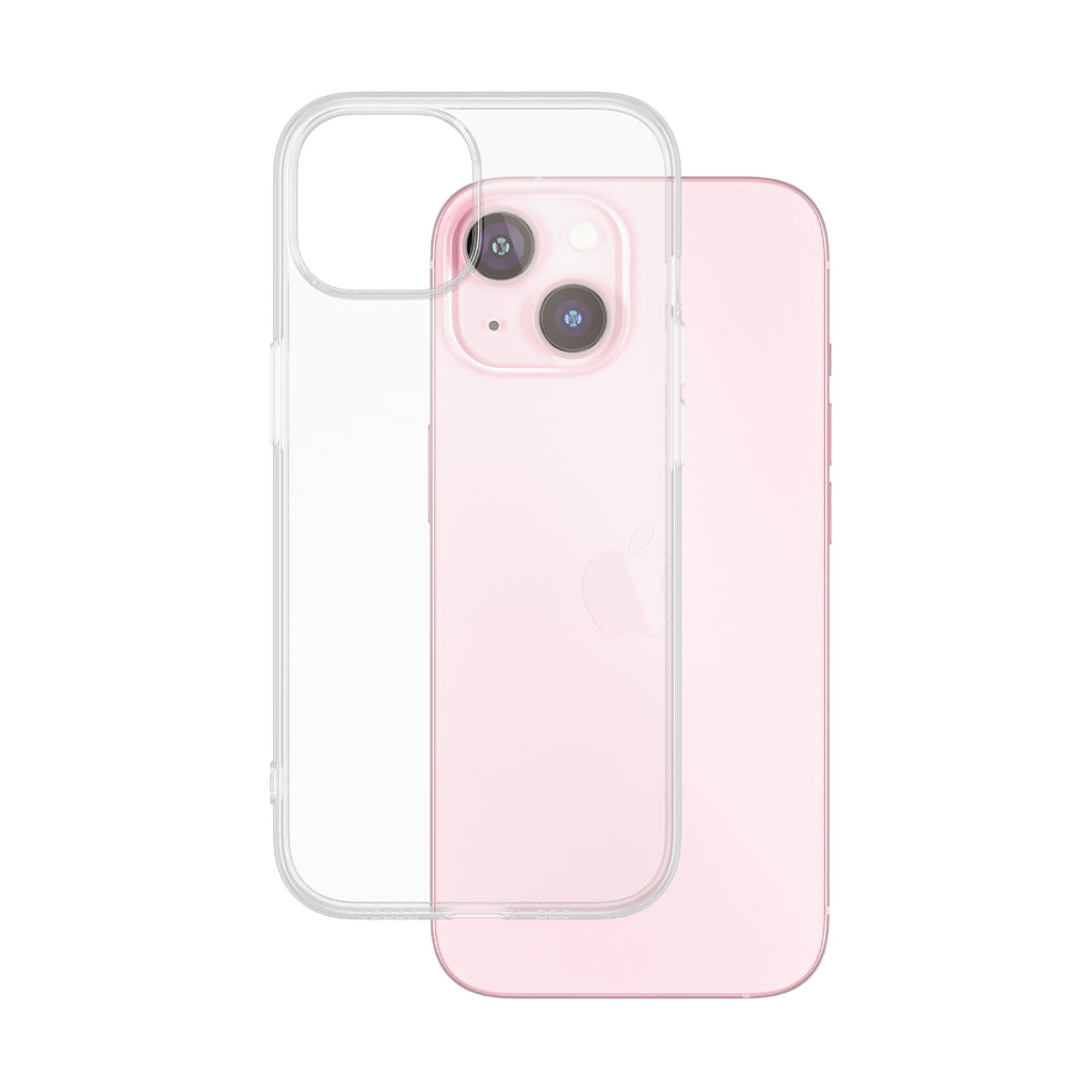 PanzerGlass SAFE. by ® TPU Case Transparent iPhone 15 funda para teléfono móvil Transparente
