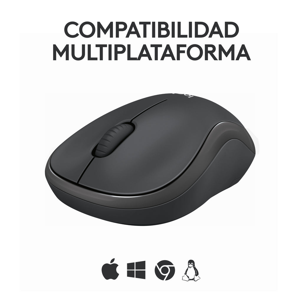 Logitech M240 Silent ratón Viajes Ambidextro RF Wireless + Bluetooth (9)
