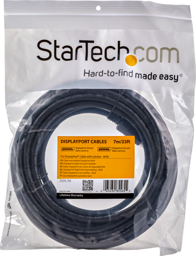 Startech DISPL7M - DP a DP con Latches, Macho a Macho, Cable DisplayPort (3)
