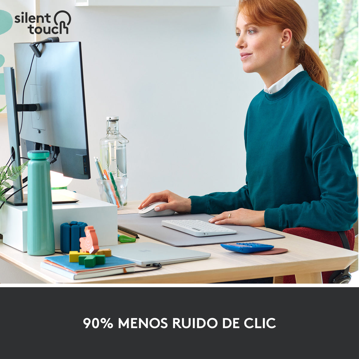 Logitech Signature M650 L ratón Oficina Mano derecha Bluetooth Óptico 4000 DPI (9)