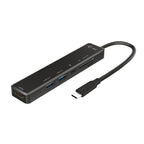 i-tec C31TRAVELEASYDOCKPD base para portátil y replicador de puertos Alámbrico USB 3.2 Gen 1 (3.1 Gen 1) Type-C Negro