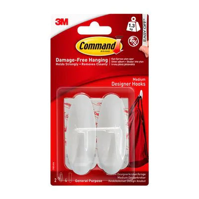 3M 7100117769 gancho para almacenamiento Interior Gancho universal Blanco 6