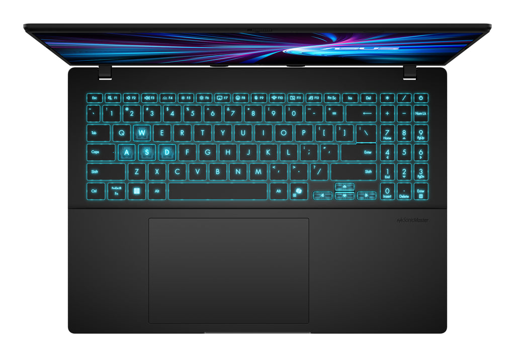 ASUS V16 V3607VM-RP008W Intel Core 5 210H Portátil 40,6 cm (16") WUXGA 16 GB DDR5-SDRAM 1 TB SSD NVIDIA GeForce RTX 5060 Wi-Fi 6 (802.11ax) Windows 11 Home Negro (6)