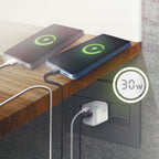 AISENS ASCH-30W2P004-W cargador de dispositivo móvil Universal Corriente alterna Carga rápida Interior (6)