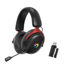 Auriculares gaming RGB Marvo Scorpion HG9076W Tactic X Pro inalámbricos