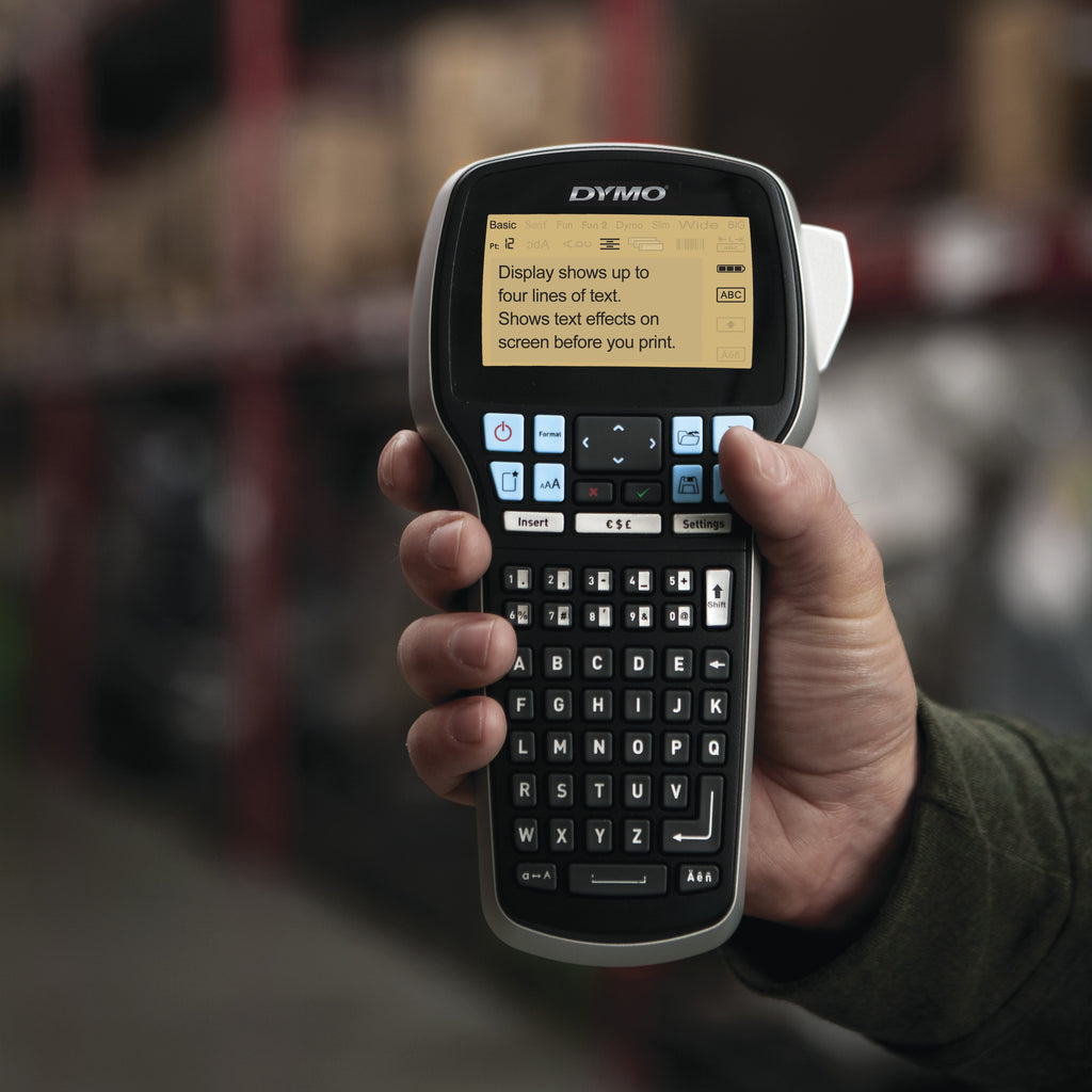 DYMO LabelManager 420P™ ABC UK impresora de etiquetas Transferencia térmica 180 x 180 DPI 12 mm/s Alámbrico D1 (4)