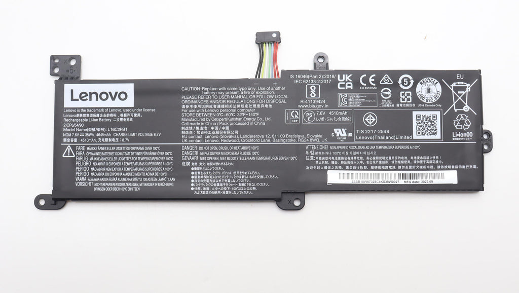 Lenovo 5B10W67191 refacción para laptop Batería (2)