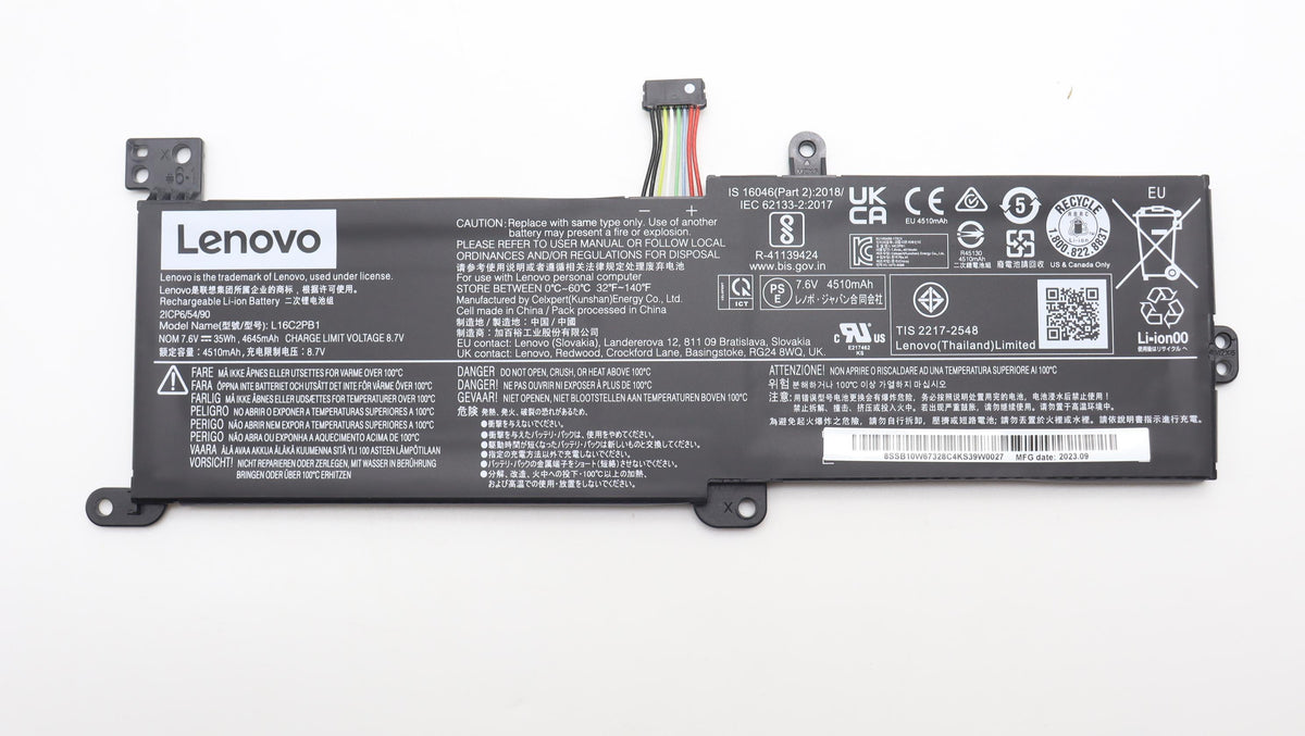 Lenovo 5B10W67191 refacción para laptop Batería (2)
