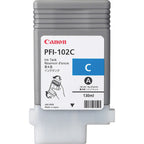 Canon PFI-102C cartucho de tinta Original Cian (2)