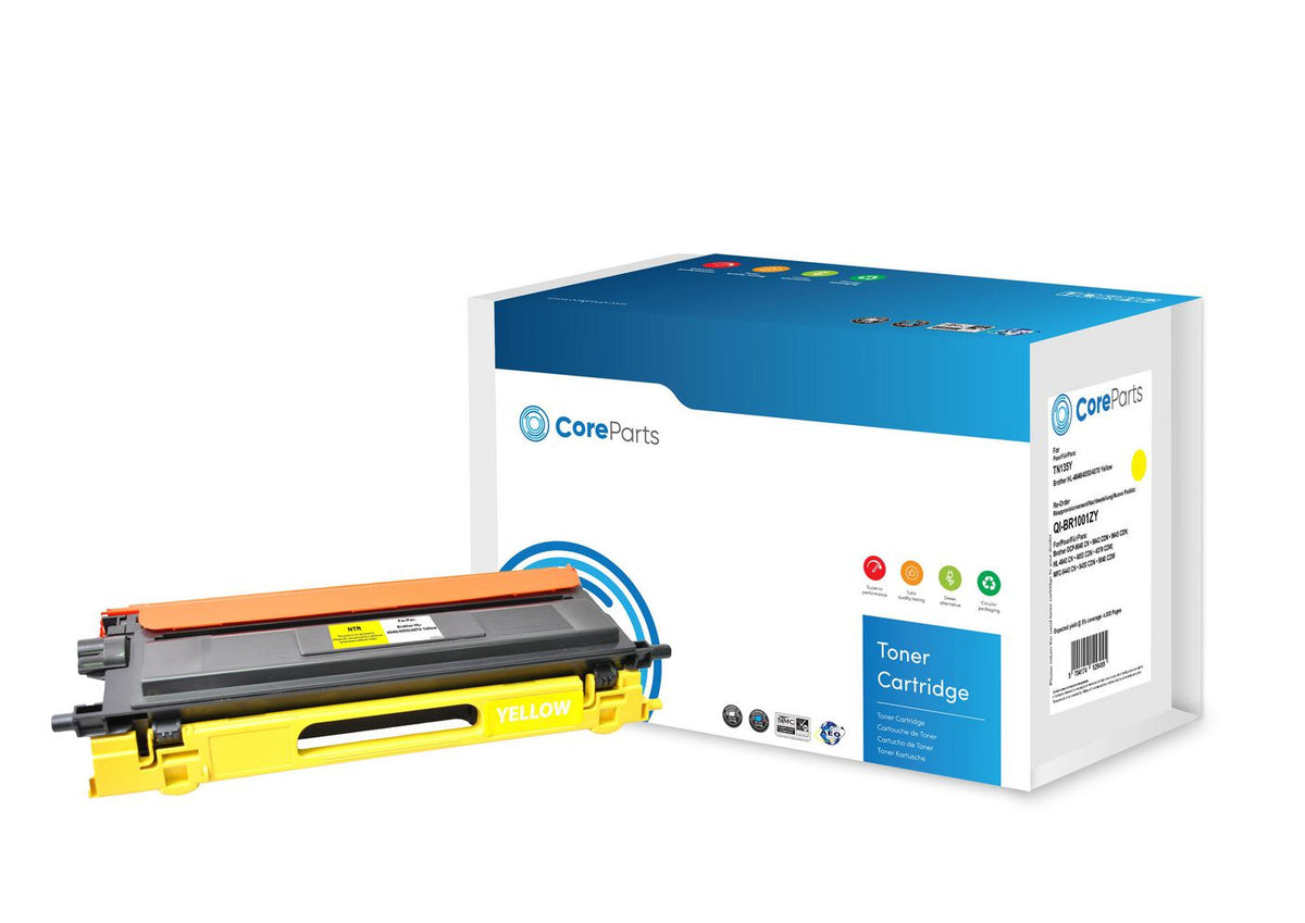 CoreParts QI-BR1001ZY cartucho de tóner 1 pieza(s) Compatible Amarillo (2)