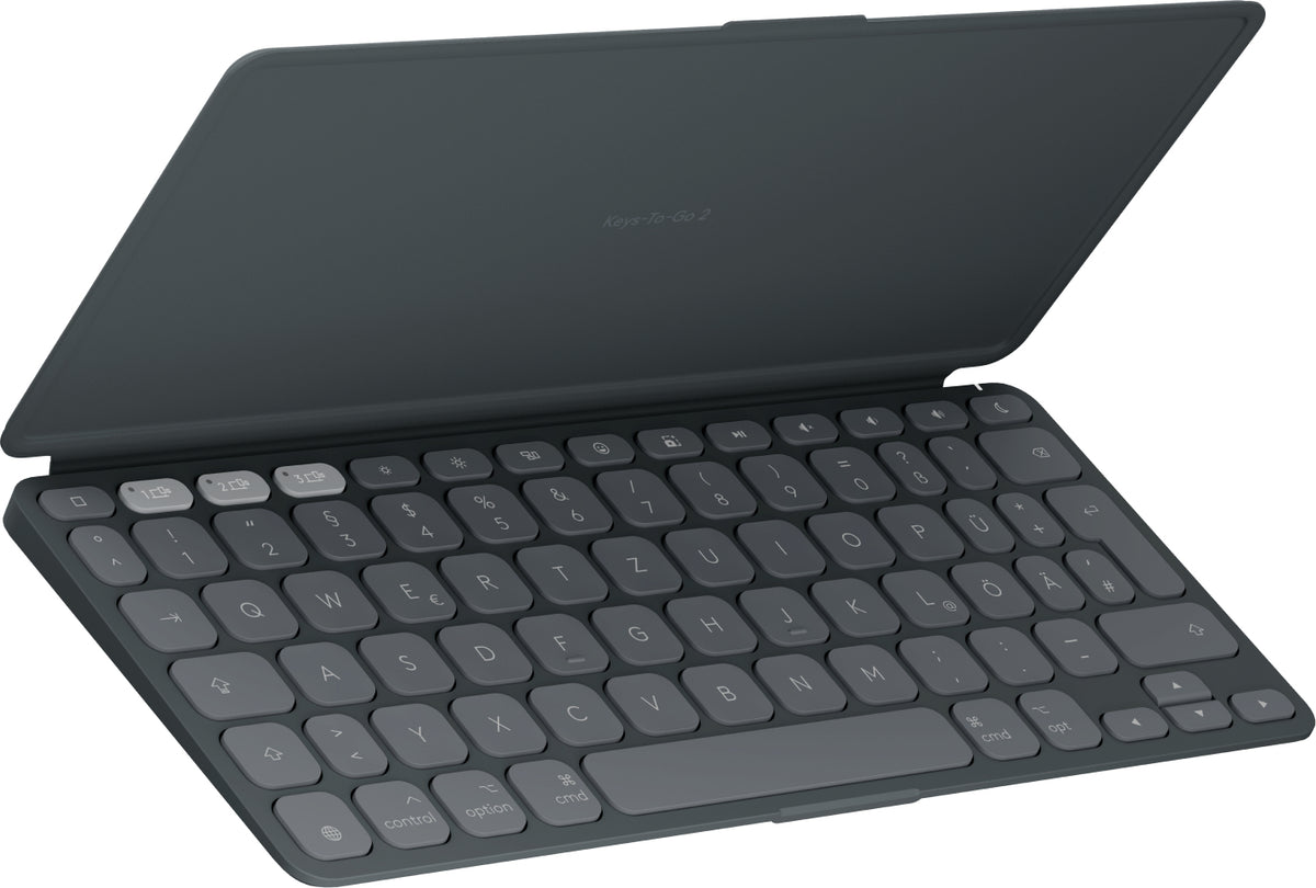 Logitech 920-013004 teclado para móvil QWERTZ Alemán Bluetooth Grafito