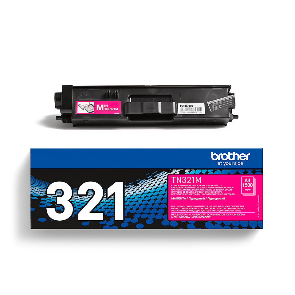 Brother TN-321M cartucho de tóner 1 pieza(s) Original Magenta (3)