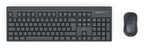 Hama WKM-100 teclado Ratón incluido Universal RF inalámbrico QWERTY Inglés internacional Negro
