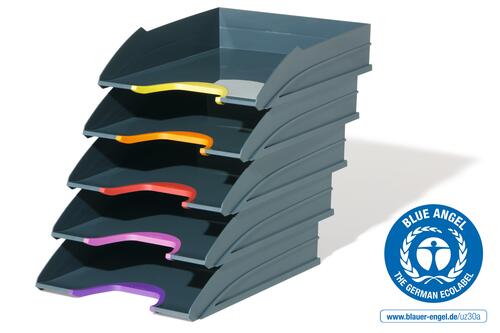 Durable VARICOLOR Juego de bandejas para cartas