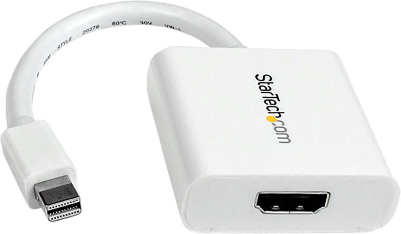 Startech MDP2HDW - Cable Conversor, Hembra HDMI, Macho Mini DP, 1920x1200