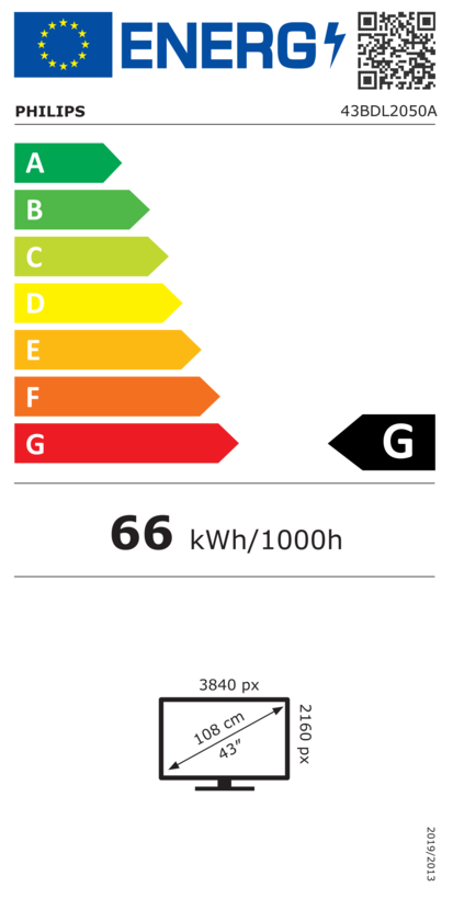 Philips 43BDL2050A Display 43BDL2050A/00 (9)