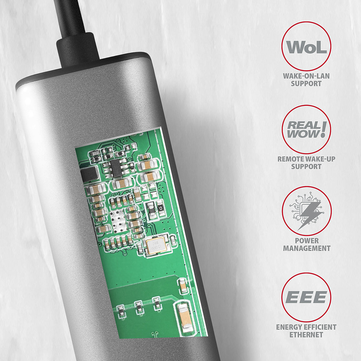 Axagon ADE-25RC adaptador y tarjeta de red Ethernet 2500 Mbit/s (9)
