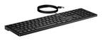 HP 320K Wired Keyboard teclado Oficina USB Negro (3)