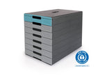 Durable IDEALBOX PRO 7 Plástico Azul, Rojo