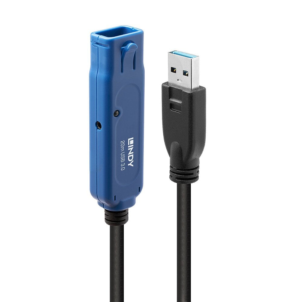 Lindy 43361 cable USB USB 3.2 Gen 1 (3.1 Gen 1) 20 m USB A 5 Gbit/s Negro (2)