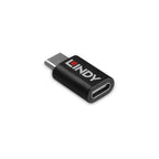 Lindy 71265 cambiador de género para cable USB Type C Negro (3)