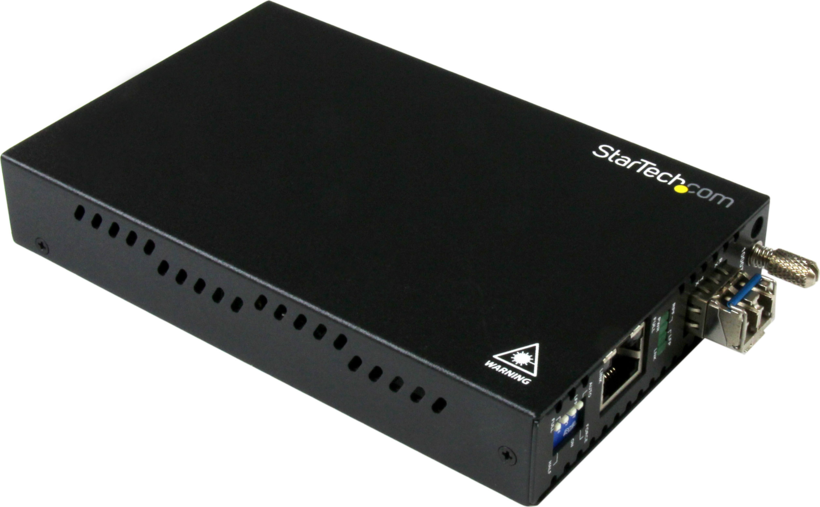 Startech ET91000SM10 - Monomodo LC, 10km, Conversor de soportes de fibra, 1GbE