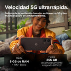 Motorola moto G35 5G 17,1 cm (6.72") SIM doble Android 14 USB Tipo C 8 GB 256 GB 5000 mAh Negro (8)