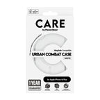 PanzerGlass CARE™ by ® Urban Combat Case Transparent w. White MagSafe iPhone 16 Plus funda para teléfono móvil Transparente (3)