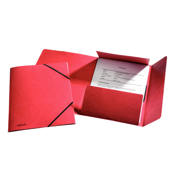 Esselte 1326515 carpeta Caja de cartón Rojo A4