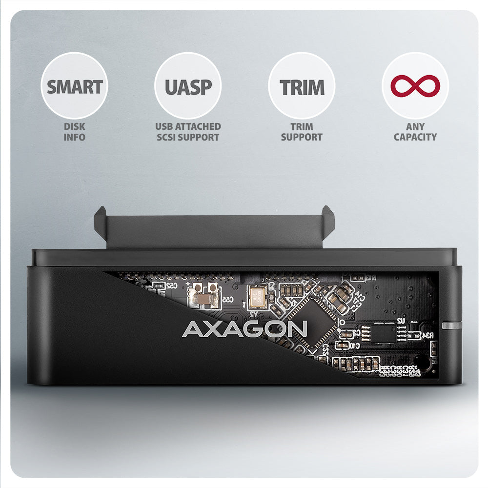 Axagon ADSA-FPX tarjeta y adaptador de interfaz SATA (4)
