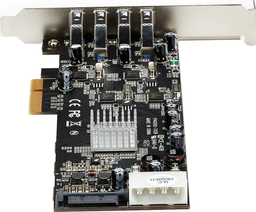 Startech PEXUSB3S44V - Hub Interno, Adaptador USB, PCIe x4, USB 3.0 x 4 (2)