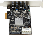 Startech PEXUSB3S44V - Hub Interno, Adaptador USB, PCIe x4, USB 3.0 x 4 (2)