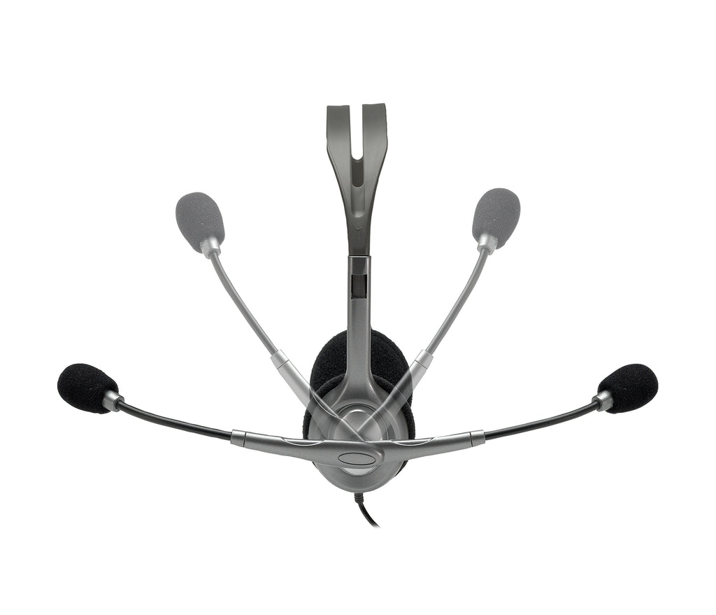 Logitech H110 Auriculares Alámbrico Diadema Oficina/Centro de llamadas Gris (981-000271-411734)