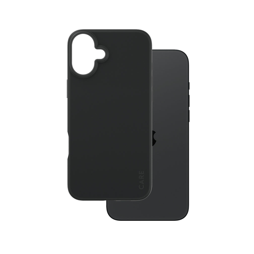 PanzerGlass CARE™ by ® Case Black iPhone 16 Plus funda para teléfono móvil Negro