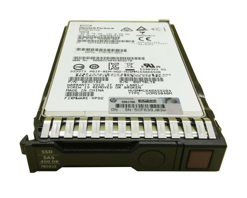 HP 400GB SAS 12G Write Intensive 780432-001-RFB – Reacondicionado (3)