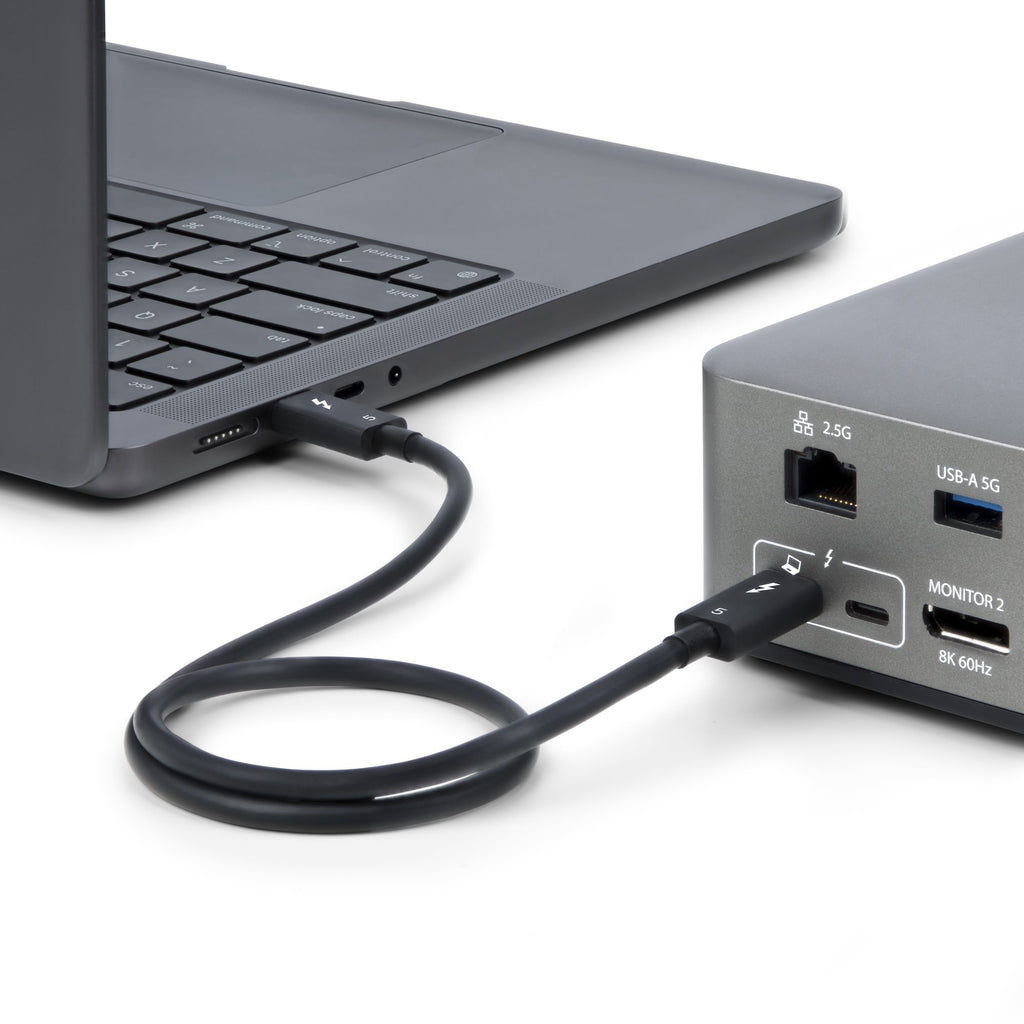 StarTech.com TBLT5MM1M240WWH cable Thunderbolt 120 Gbit/s (6)