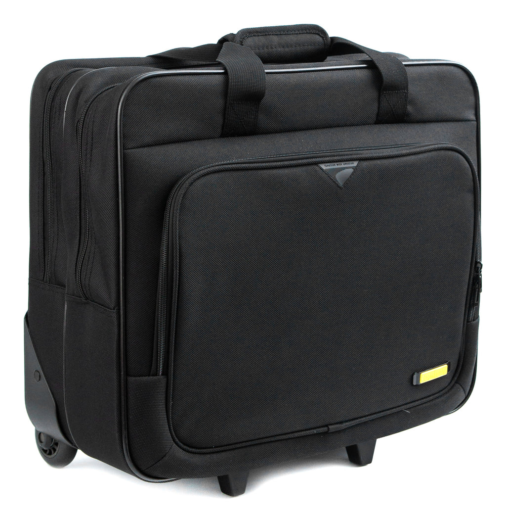 Techair Classic essentia 17.3" Maletín con ruedas Negro