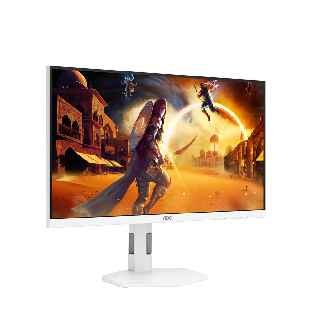 AOC G4 U27G4/WS pantalla para PC 68,6 cm (27") 3840 x 2160 Pixeles 4K Ultra HD Plata, Blanco