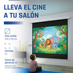 iggual PSIES180 pantalla de proyección 2,54 m (100") 1:1 (2)