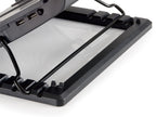 Conceptronic CNBCOOLSTAND1F almohadilla fría 43,2 cm (17") Negro (2)