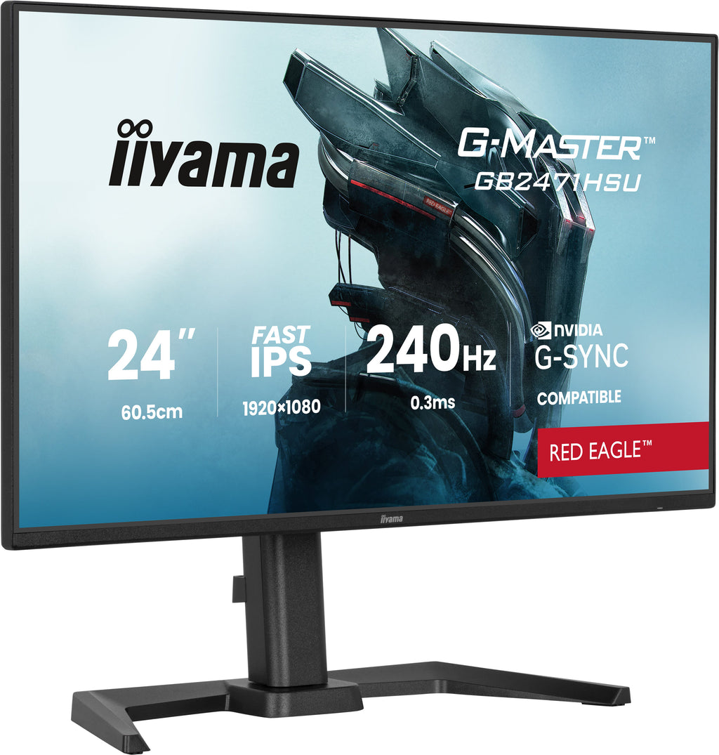 iiyama G-MASTER GB2471HSU-B1 pantalla para PC 60,5 cm (23.8") 1920 x 1080 Pixeles Full HD Negro (5)