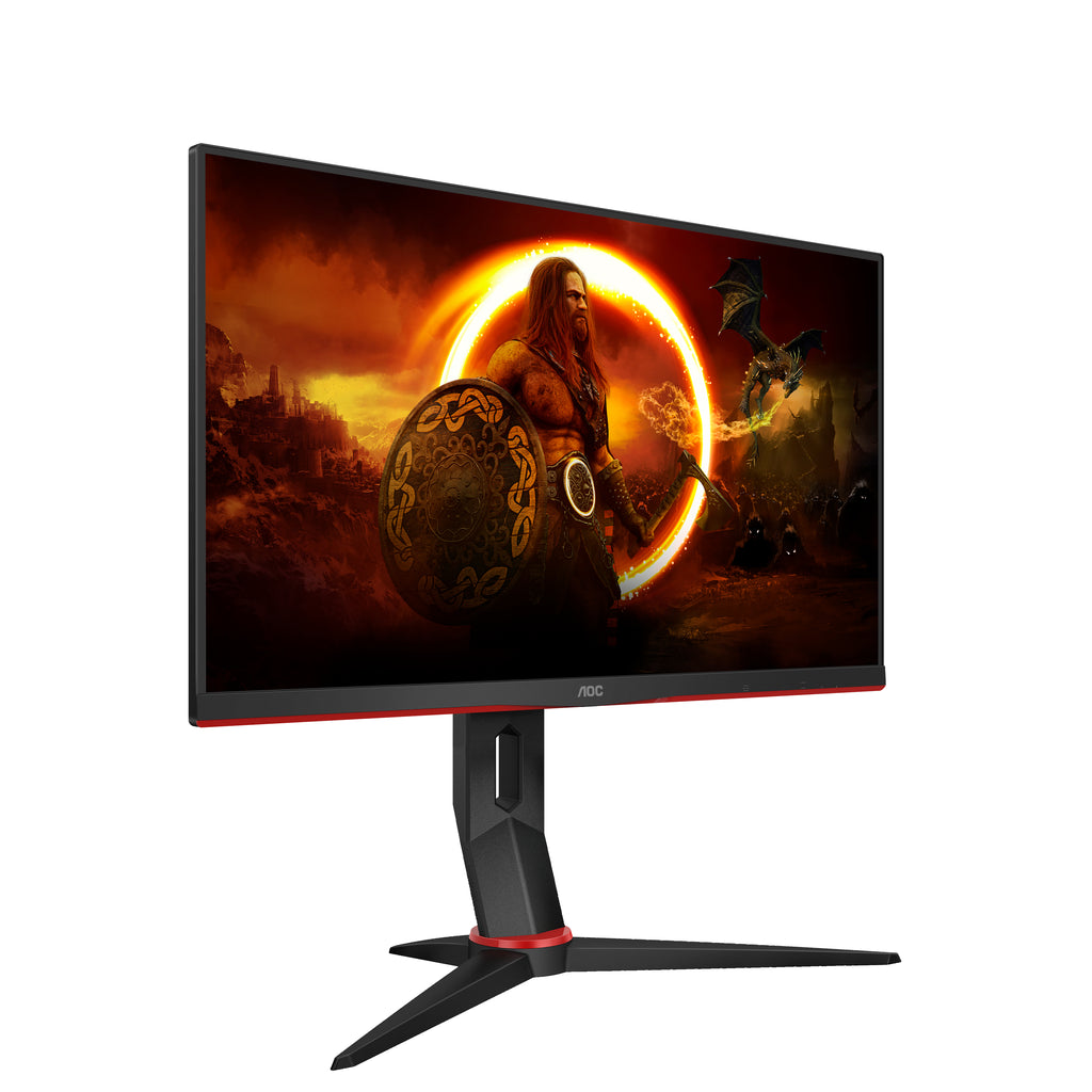 AOC 24G2SPU/BK pantalla para PC 60,5 cm (23.8") 1920 x 1080 Pixeles Full HD Negro, Rojo (7)