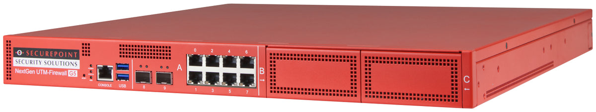 Securepoint RC1000R G5 (Rev. 1) cortafuegos (hardware) 1U 30 Gbit/s (2)