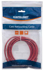 Intellinet 342179 cable de red Rojo 3 m U/UTP (UTP) (3)