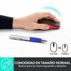 Logitech M190 ratón Oficina Ambidextro RF inalámbrico Óptico 1000 DPI (9)